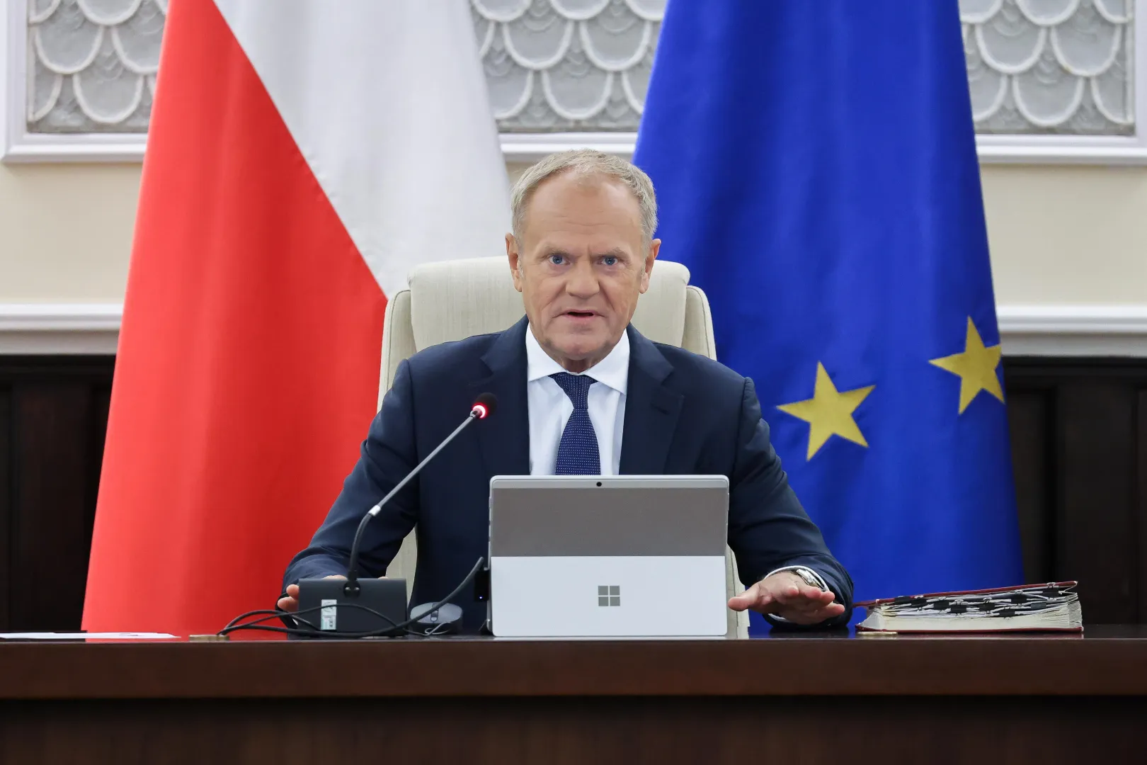 Премьер-министр Польши Дональд Туск. Fot. PAP/Albert Zawada