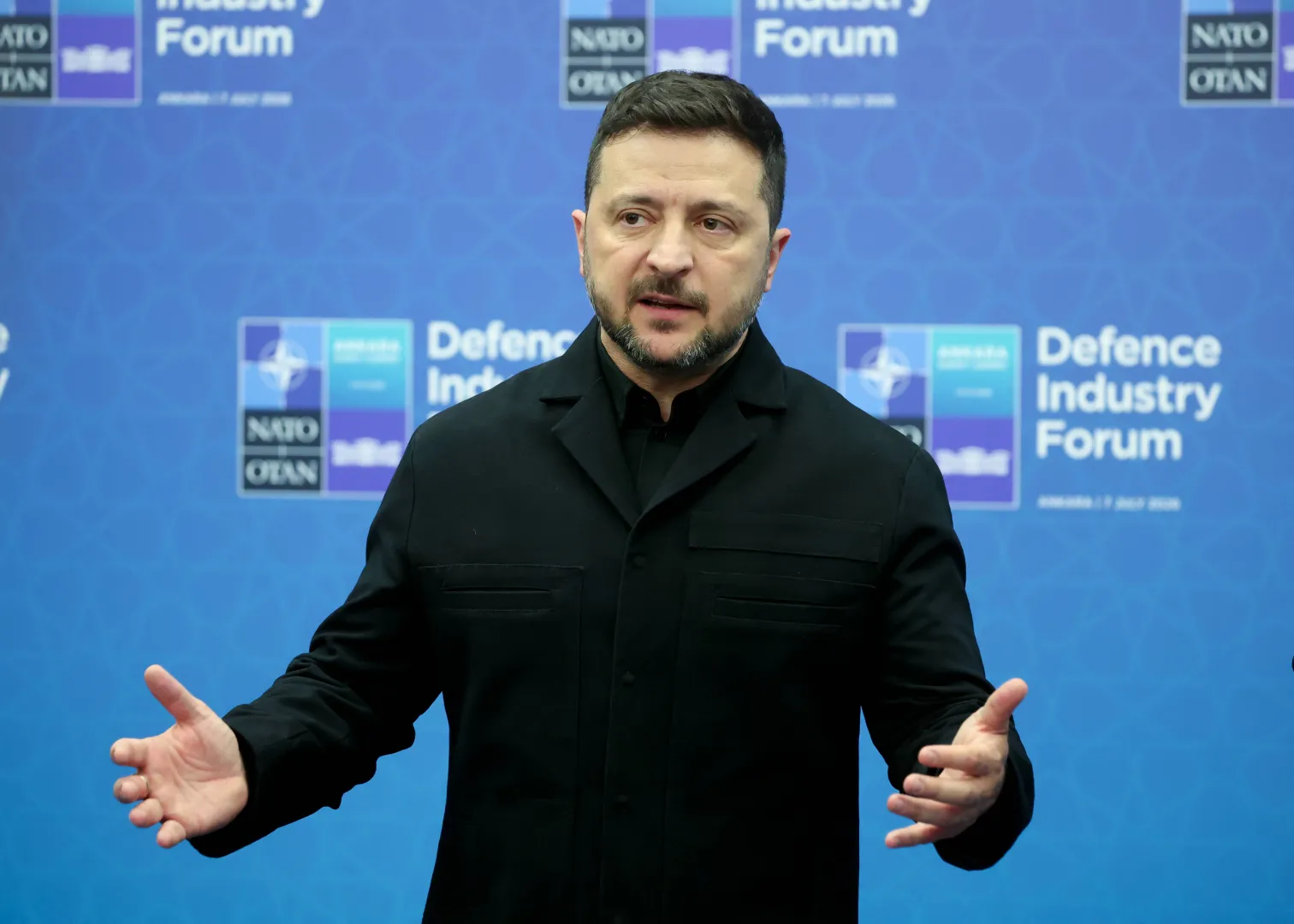 Владимир Зеленский. Fot. PAP/EPA/	FILIP SINGER