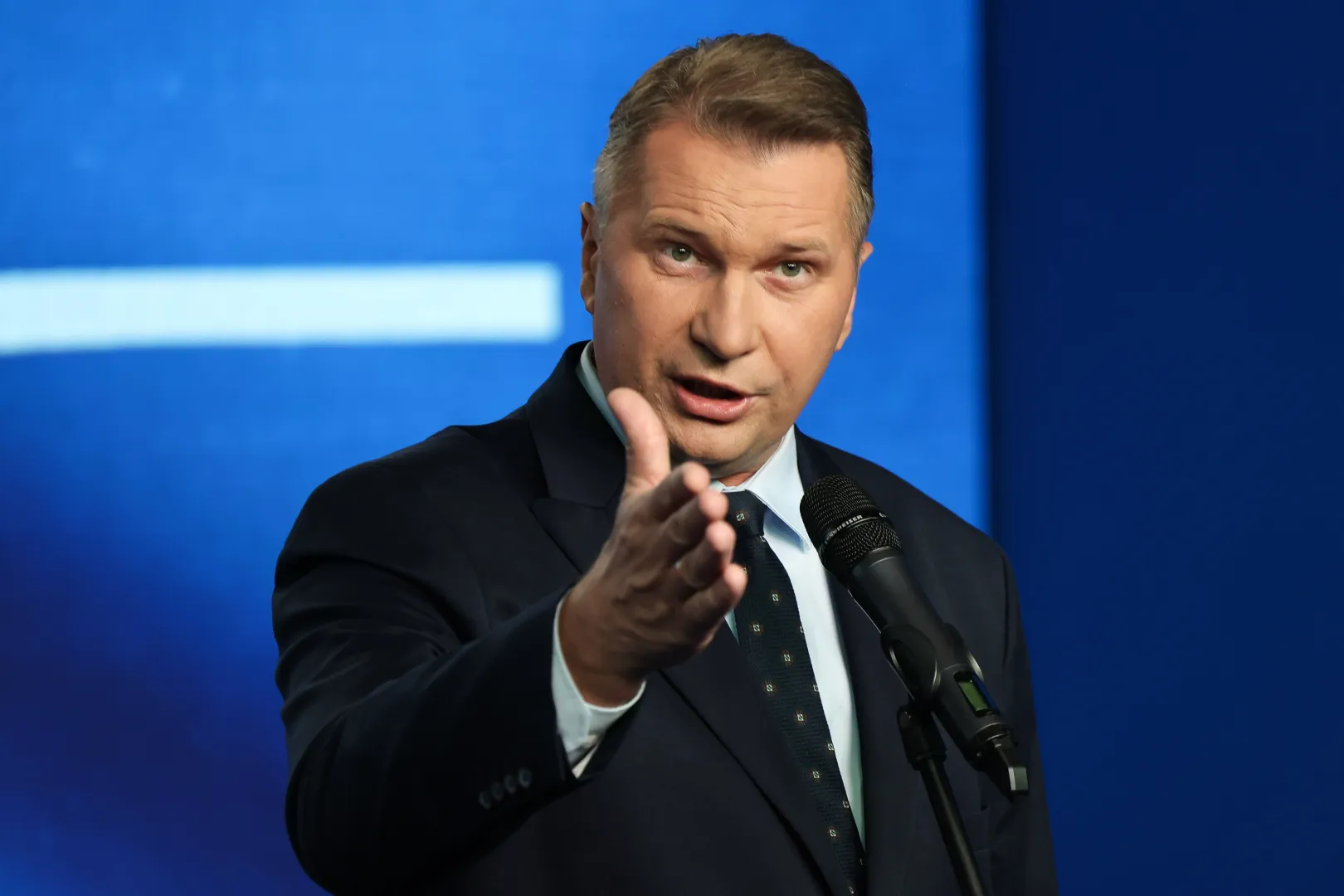 Wiceprezes PiS Przemysław Czarnek. Fot. PAP/	Albert Zawada 