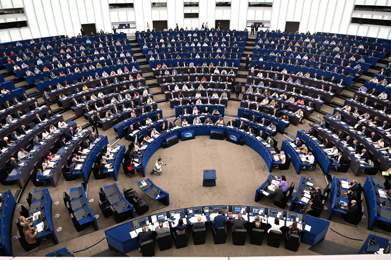 Parlament Europejski. Fot. PAP/Wiktor Dąbkowski