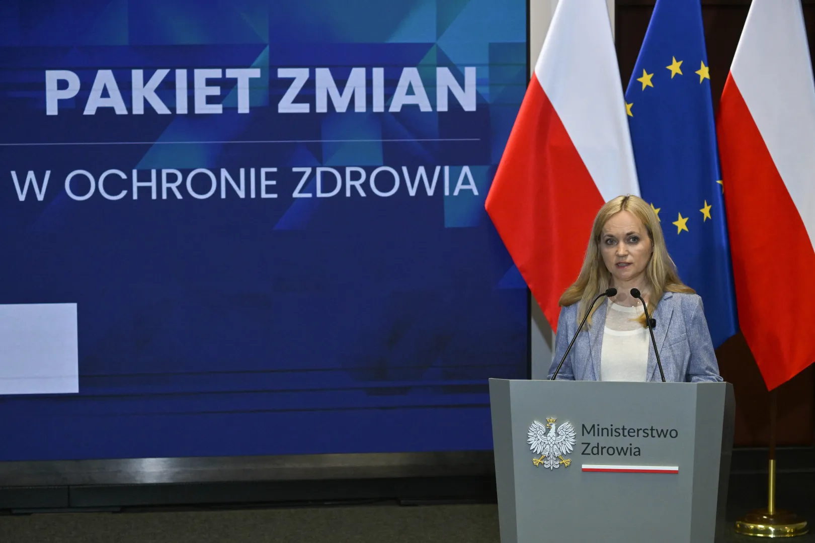 Minister zdrowia Jolanta Sobierańska-Grenda. Fot. PAP/Piotr Nowak
