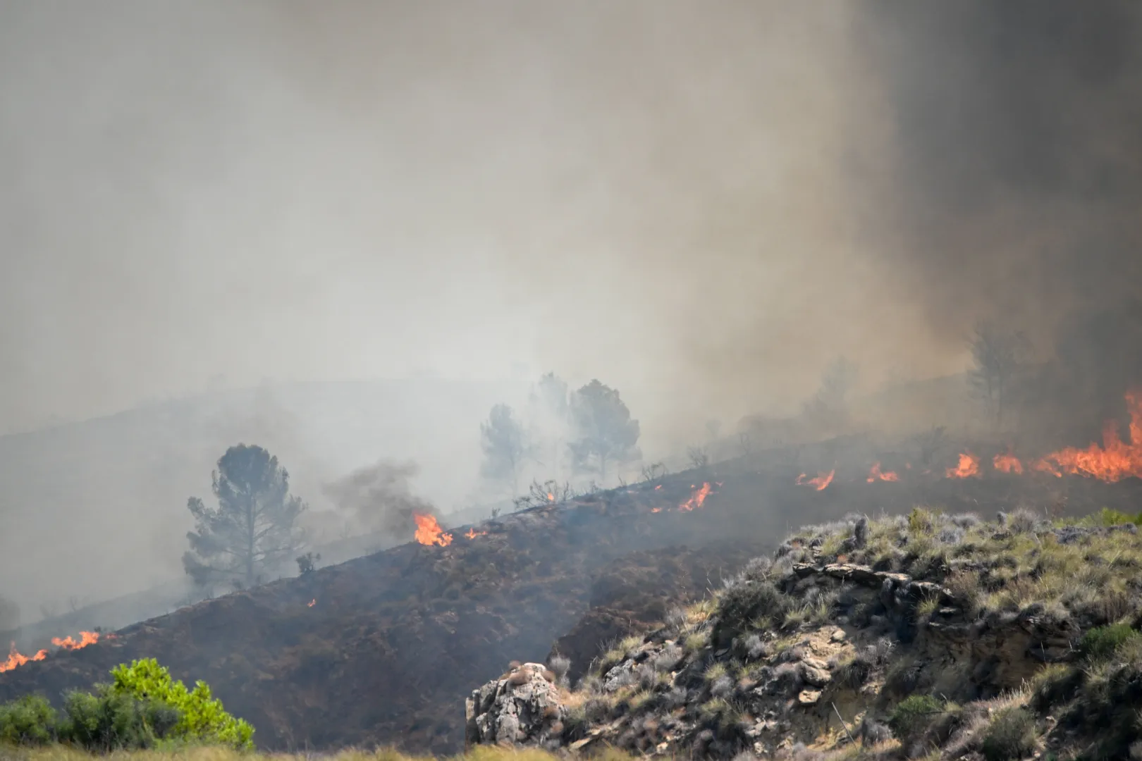 Rząd Andaluzji poinformował, że 23 osoby wciąż są poszukiwane, a osiem odniosło obrażenia. Fot. PAP/EPA/	CARLOS BARBA