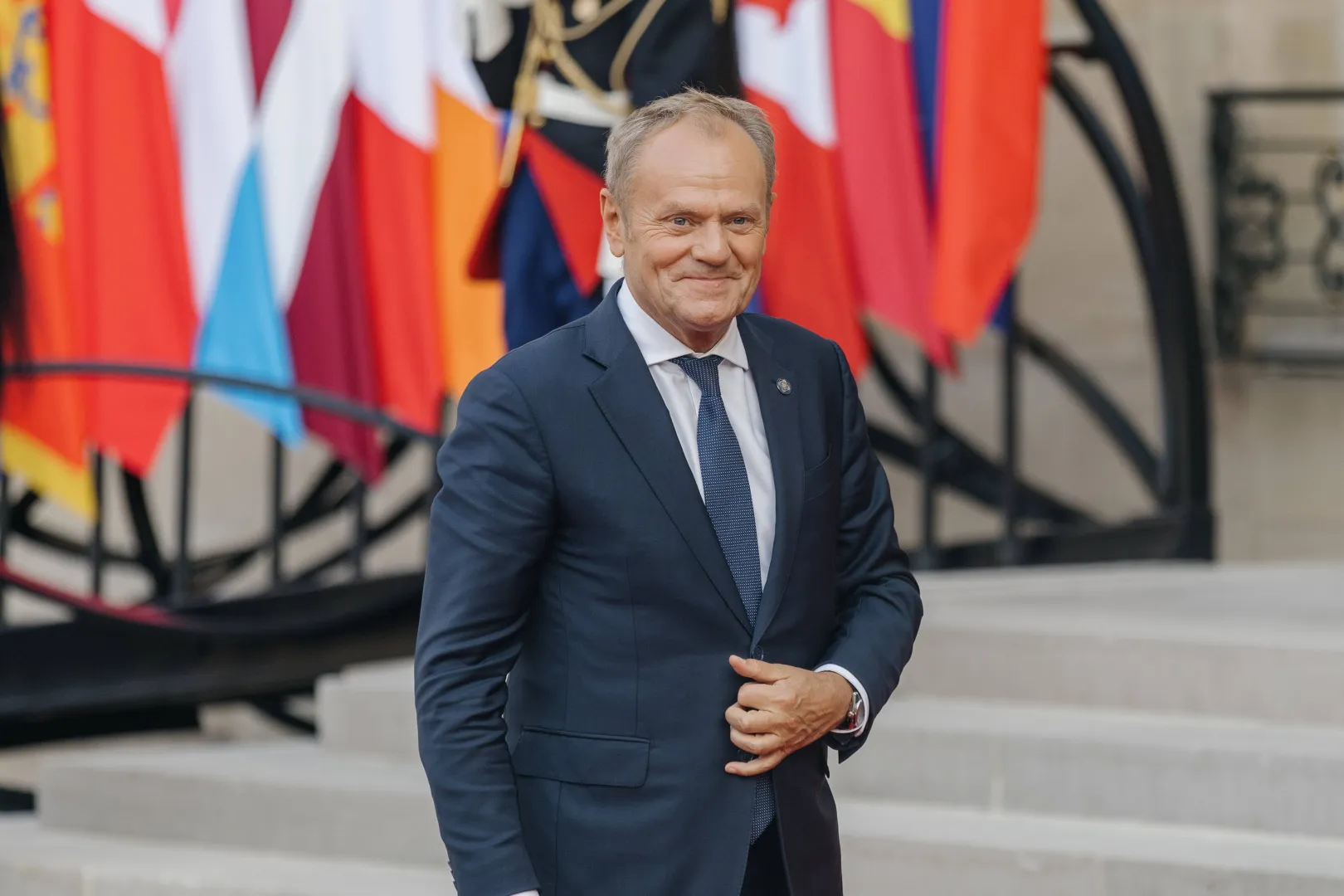 Премьер-министр Польши Дональд Туск. Fot. PAP/EPA/VALENTINA CAMU