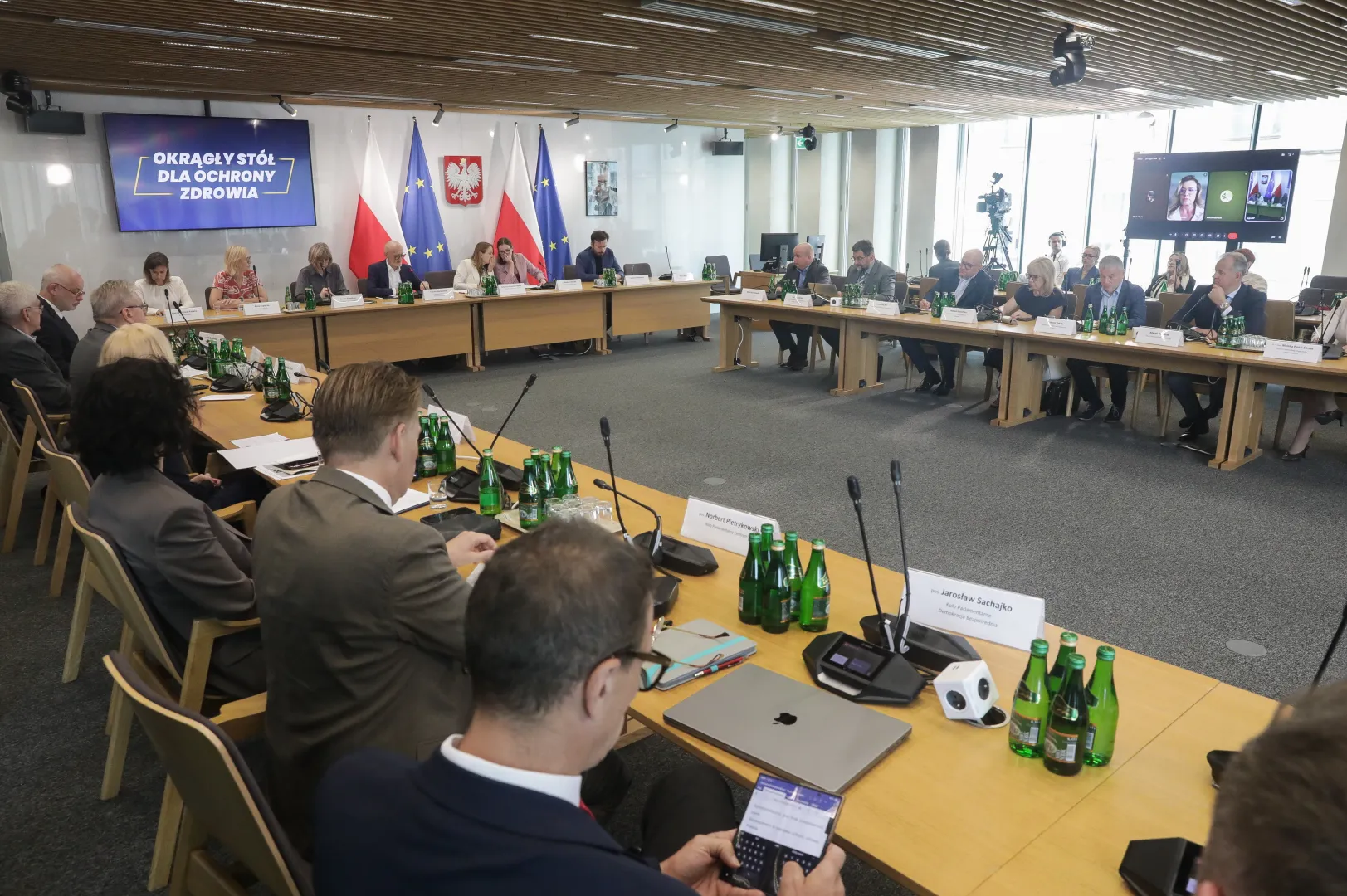 Okrągły Stół dla Ochrony Zdrowia w Sejmie. Fot. PAP/Tomasz Gzell