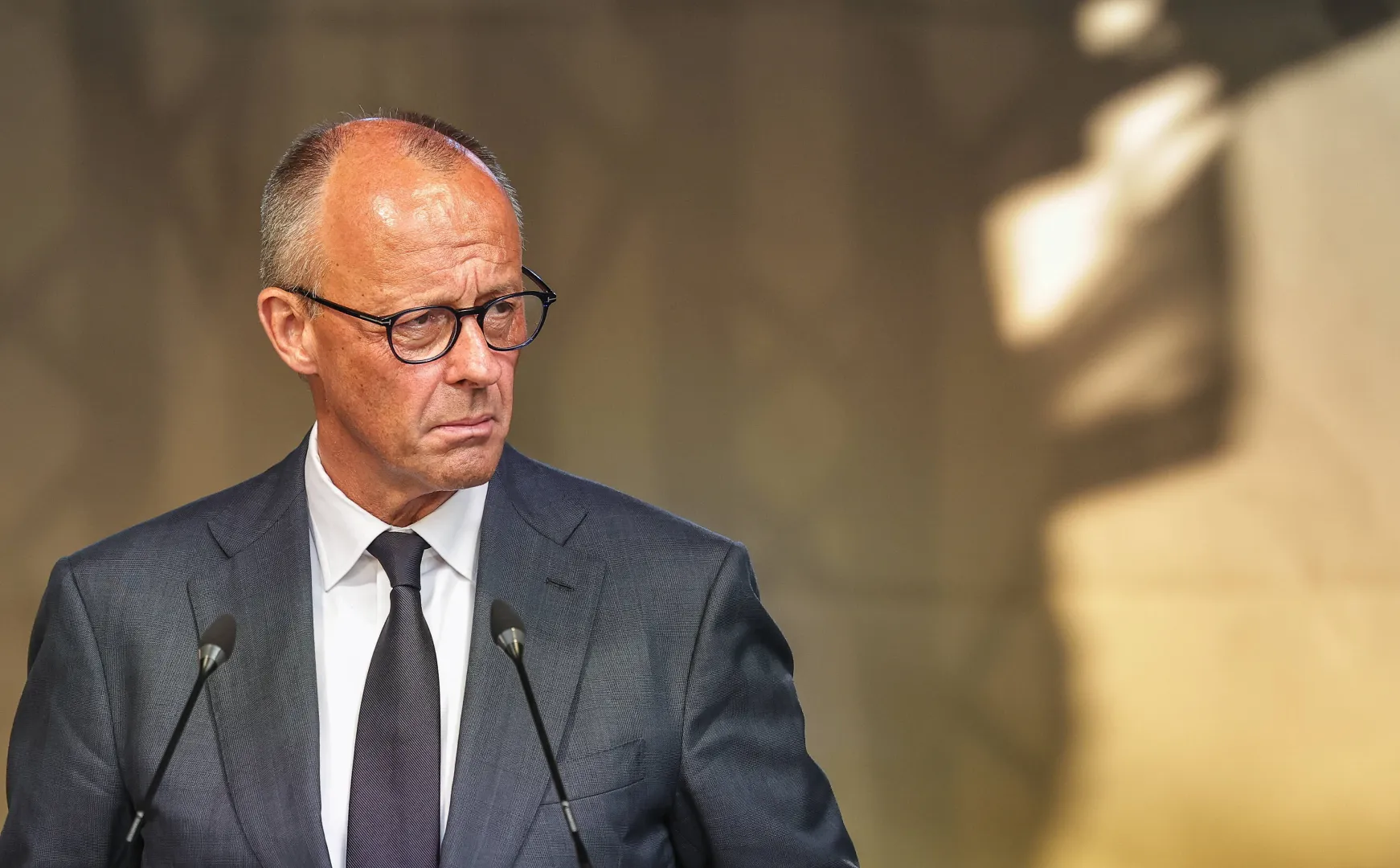 Kanclerz Niemiec Friedrich Merz. Fot. PAP/EPA/FRIEDEMANN VOGEL