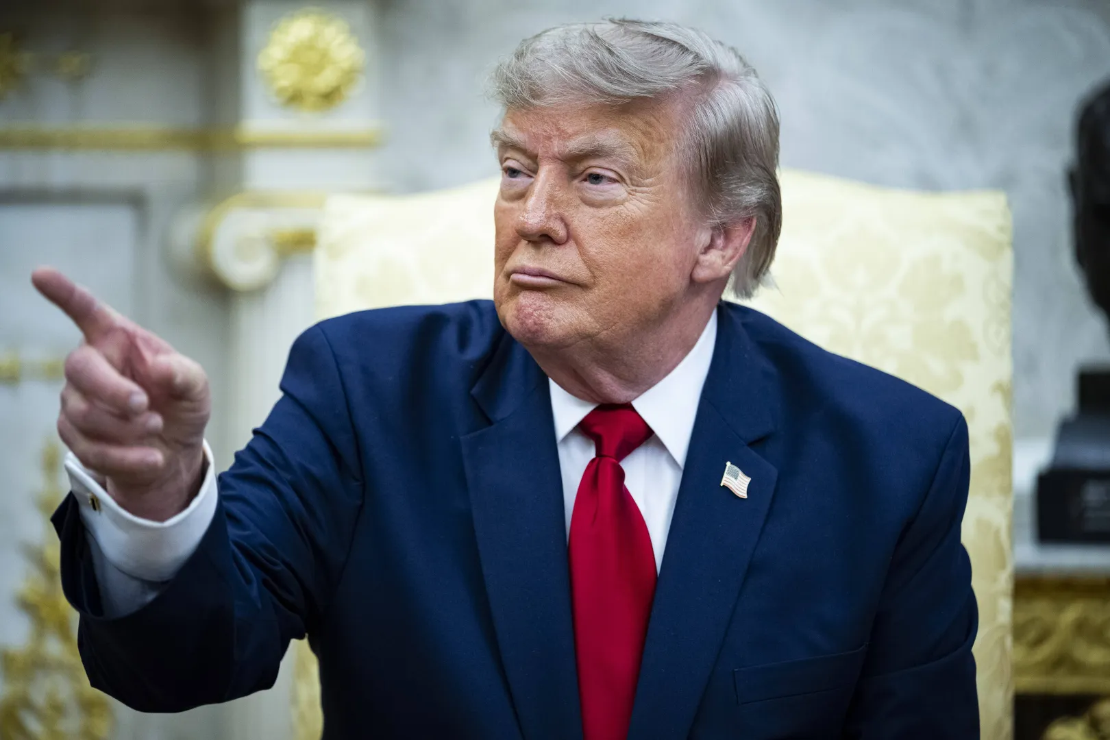 Donald Trump. Fot. EPA/GRAEME SLOAN / POOL