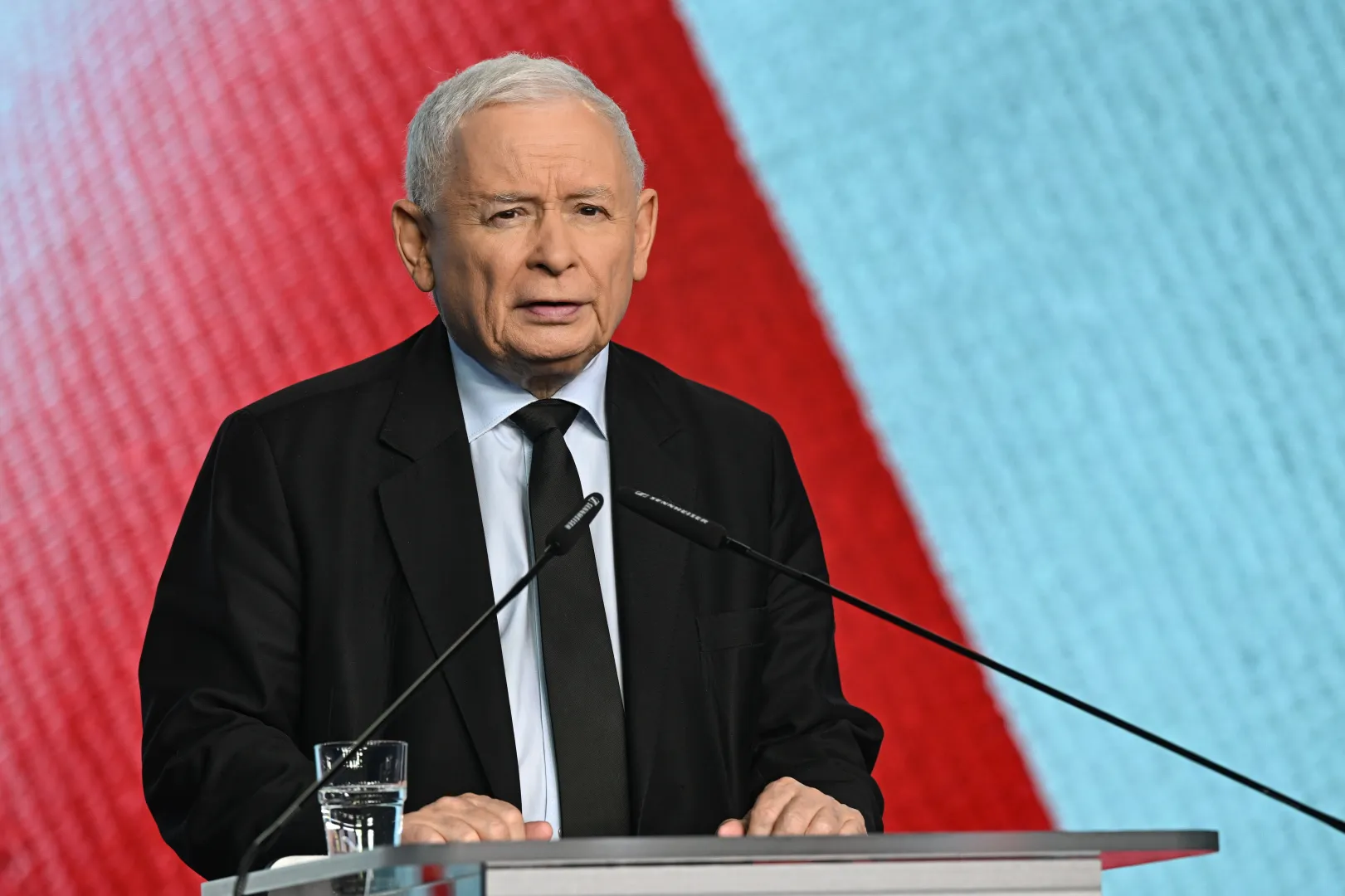 Prezes PiS Jarosław Kaczyński. Fot. PAP/Radek Pietruszka