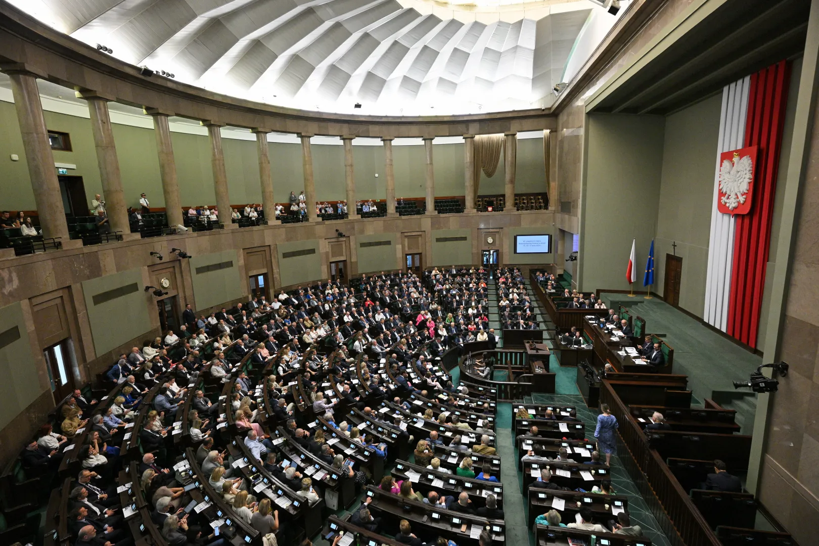 Засідання Сейму Польщі. Fot. PAP/Marcin Obara