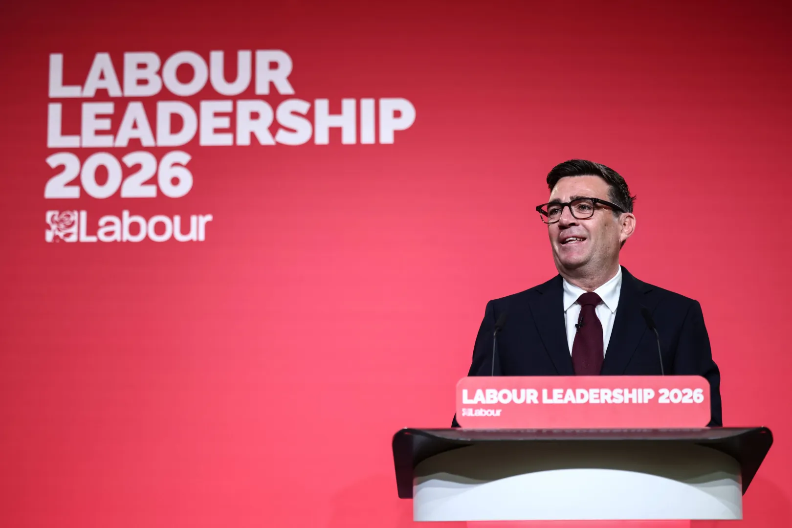 Andy Burnham. Fot. PAP/EPA/	HENRY NICHOLLS / POOL