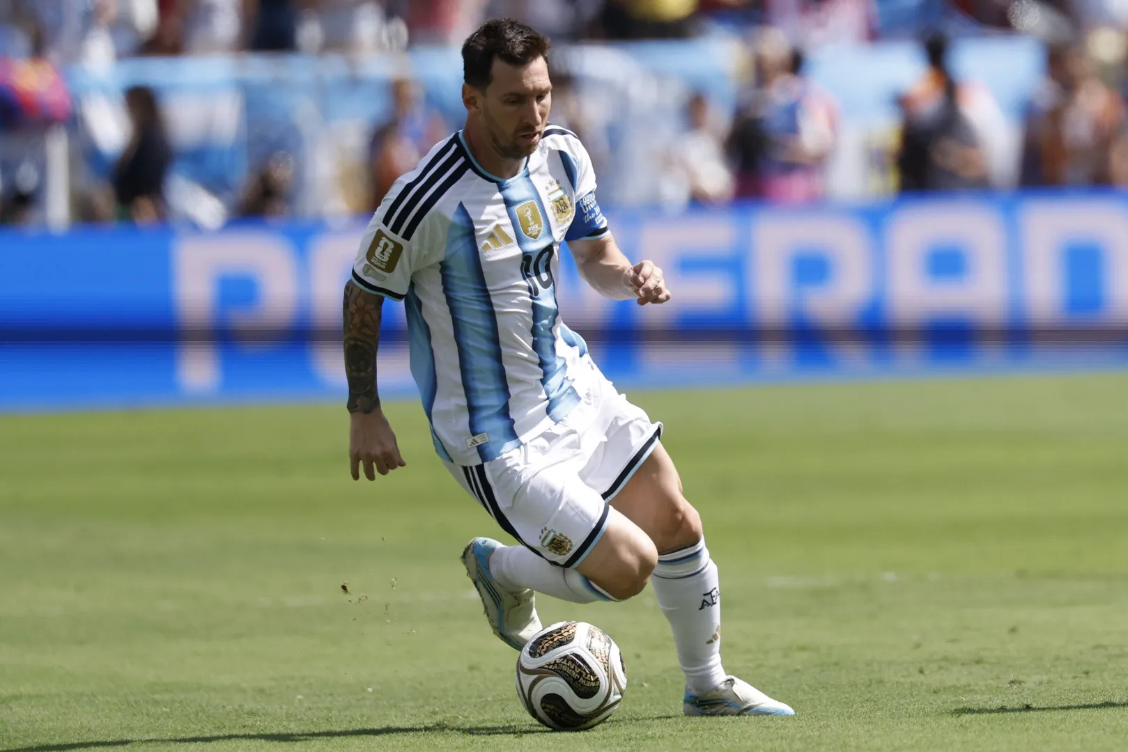 Leo Messi, fot. PAP/EPA/SHAWN THEW