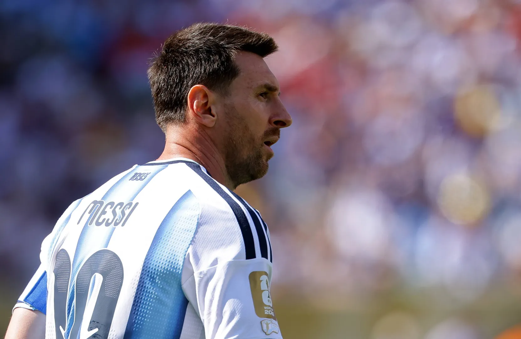 Lionel Messi Fot. PAP/EPA/CHRISTOPHER NEUNDORF
