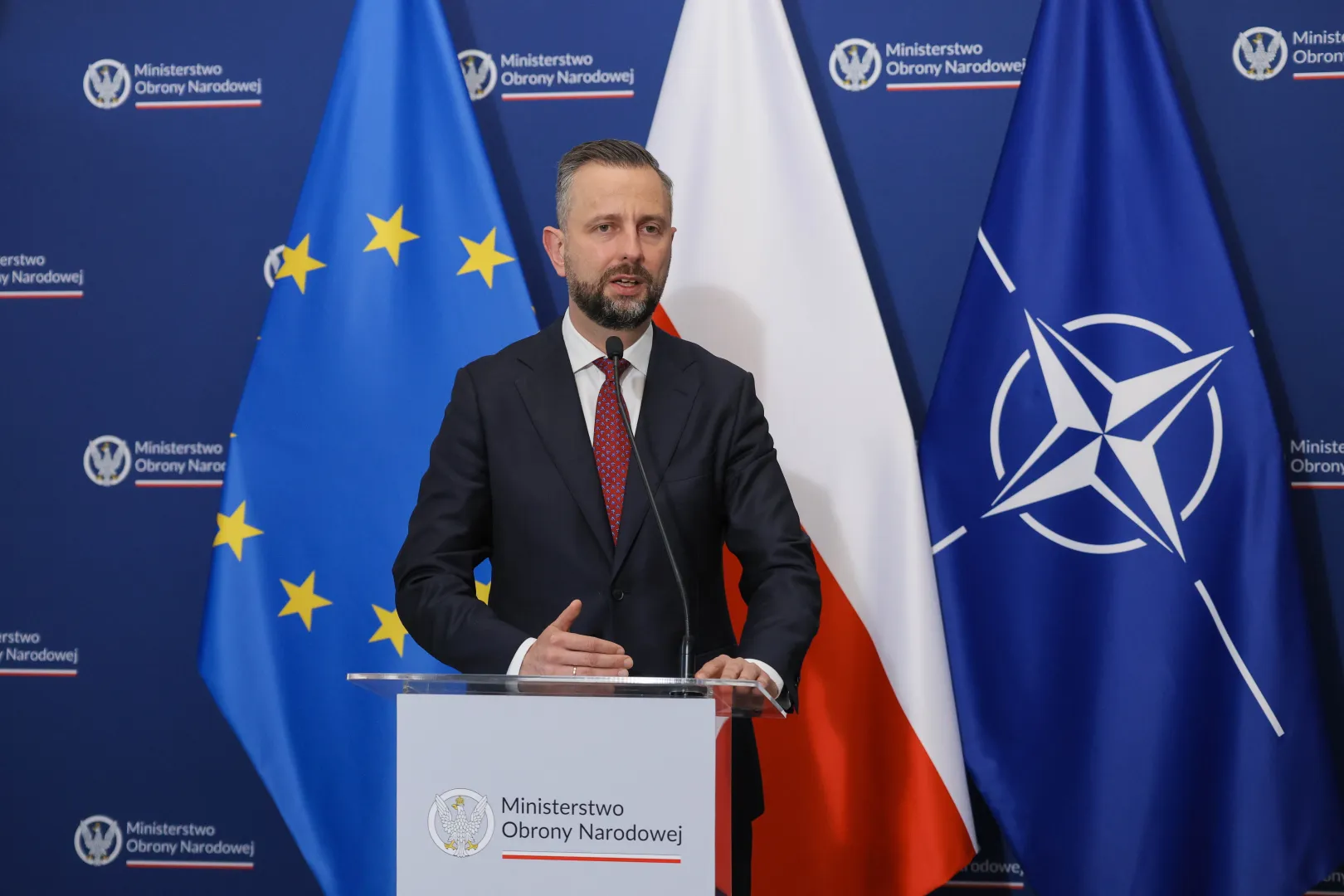 Министр обороны Польши Владислав Косиняк-Камыш. Fot. PAP/Paweł Supernak