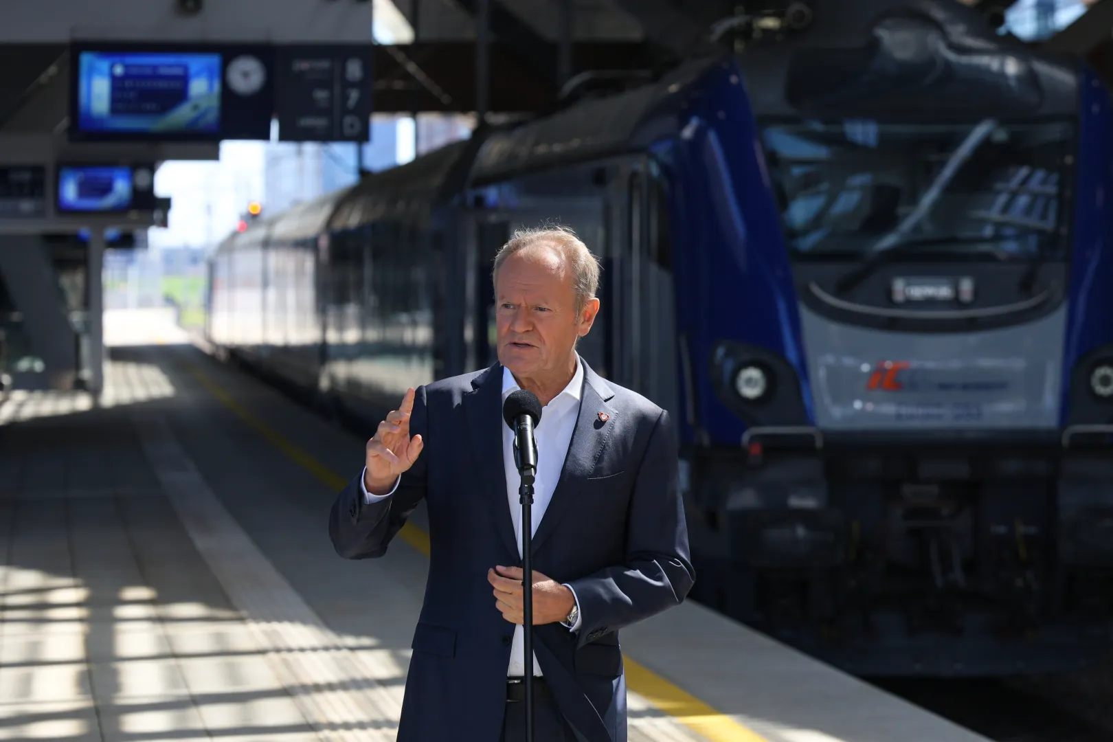 Premier Donald Tusk. Fot. PAP/Paweł Supernak