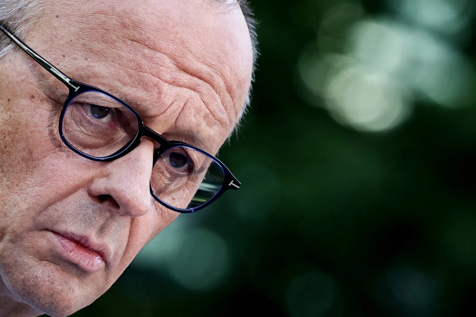 Kanclerz Niemiec Friedrich Merz. Fot. PAP/EPA/	FILIP SINGER