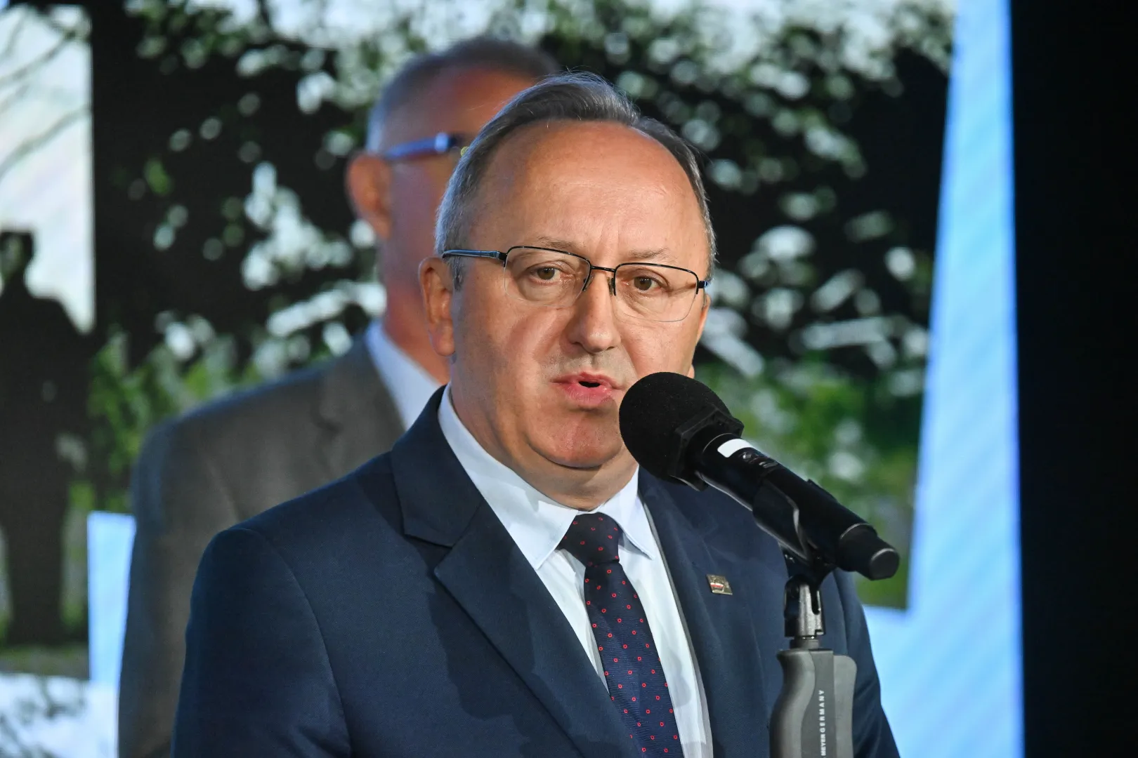 Zastępca prezesa Instytutu Pamięci Narodowej Karol Polejowski. Fot. PAP/Piotr Nowak