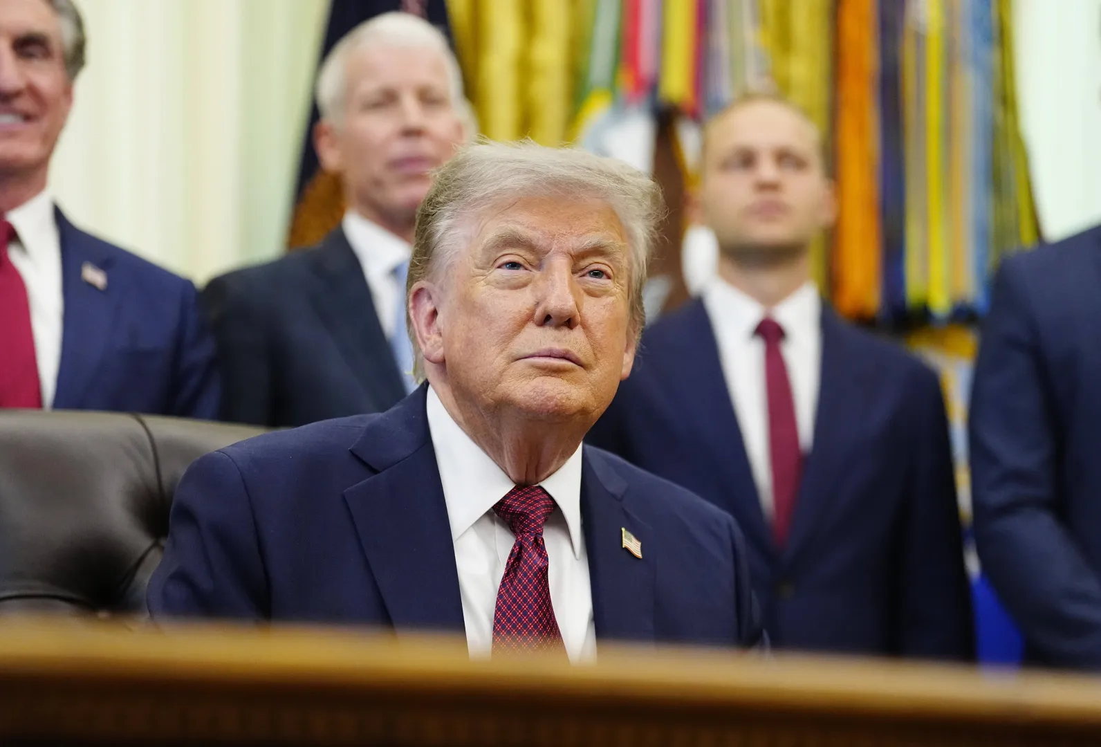 Дональд Трамп. Fot. PAP/EPA/BONNIE CASH / POOL