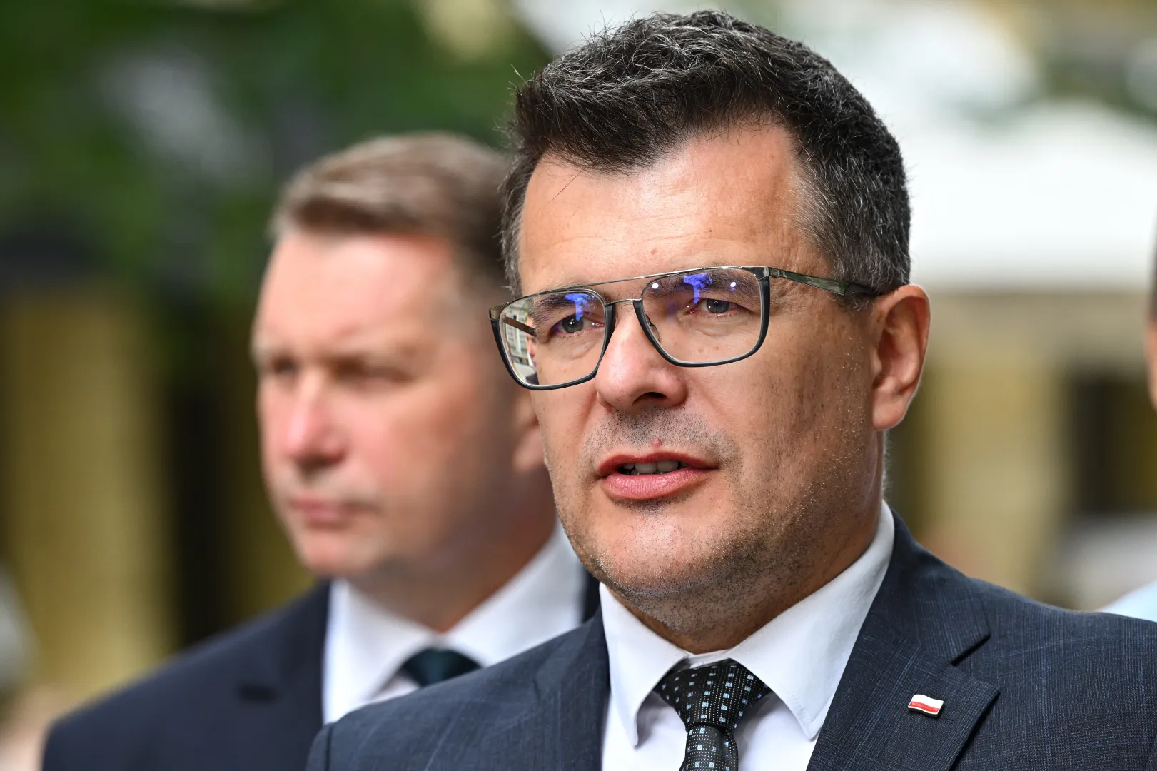 Piotr Uściński Fot. PAP/Radek Pietruszka