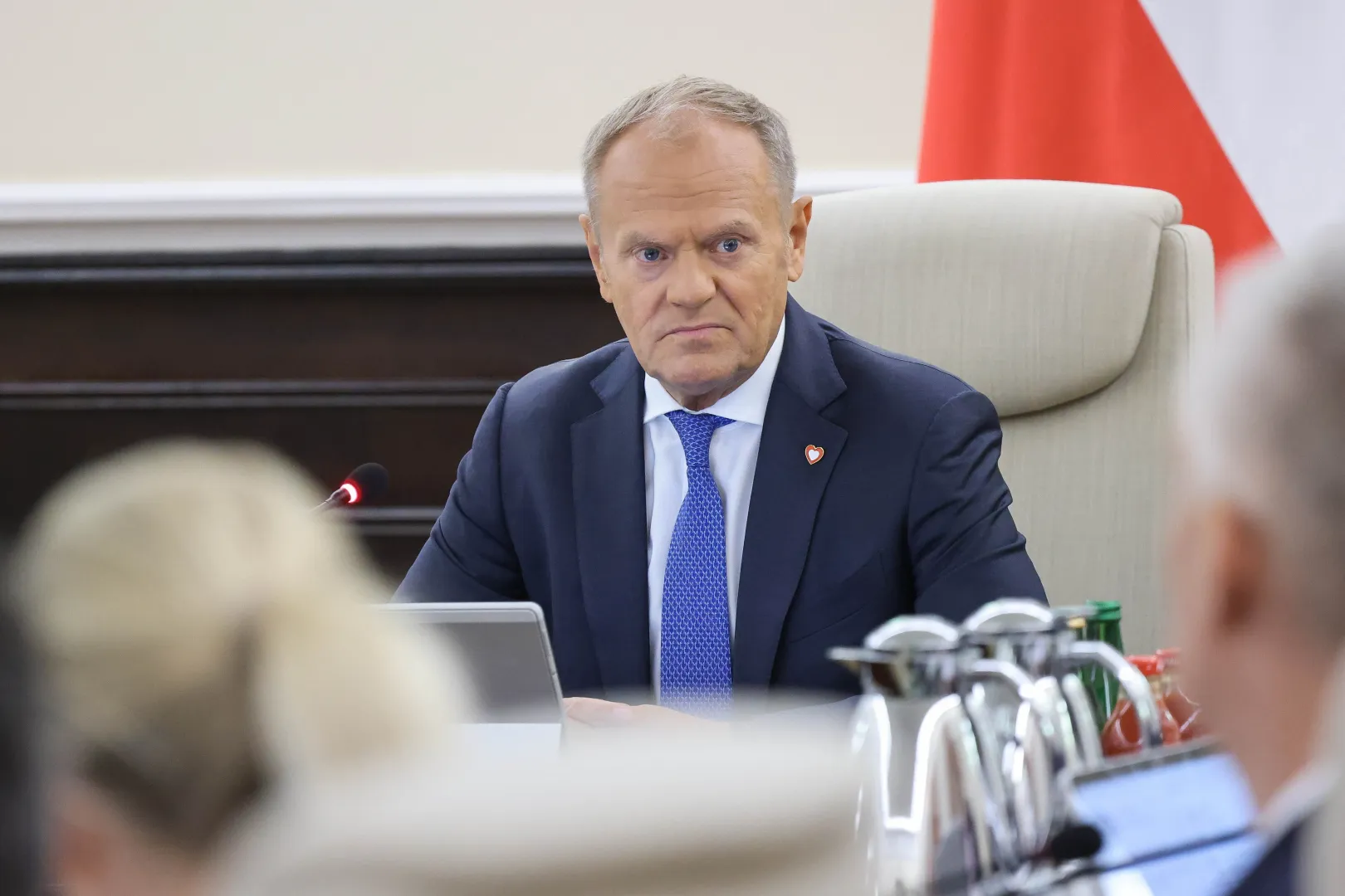 Premier Donald Tusk. Fot. PAP/Albert Zawada