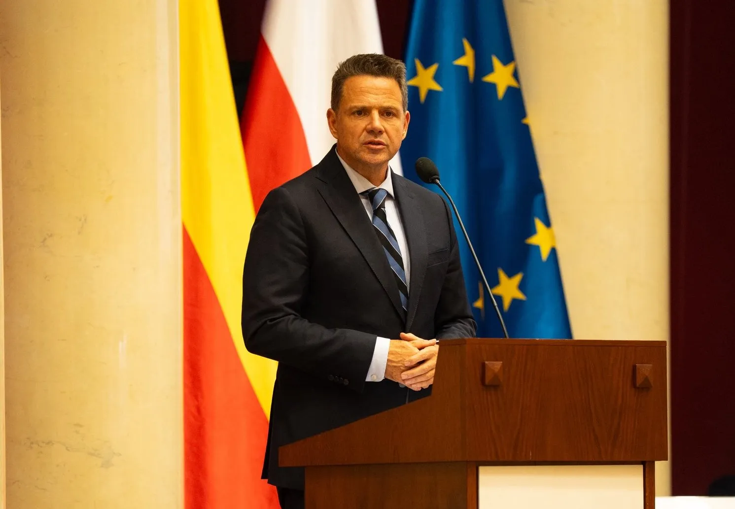 Prezydent Warszawy Rafał Trzaskowski. Fot. X/	Rafał Trzaskowski