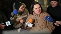 Liderka białoruskiej opozycji Swiatłana Cichanouska, fot. PAP/Valdemar Doveiko