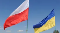 Polska i ukraińska flaga. Fot. PAP/Darek Delmanowicz