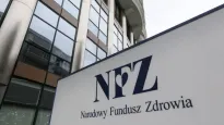 Logo NFZ Fot. PAP/Paweł Supernak