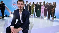 Polski skoczek narciarski Kacper Tomasiak podczas uroczystej Gali Olimpijskiej podsumowującej XXV Zimowe Igrzyska Olimpijskie Mediolan-Cortina 2026 Fot. PAP/Piotr Nowak