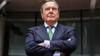 Gerhard Schroeder. Fot. PAP/EPA/OMER MESSINGER