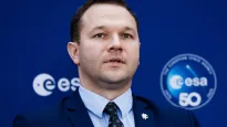 Edvinas Grikszas, litewski minister gospodarki i innowacji Fot. PAP/EPA/CLEMENS BILAN