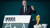 Gianni Infantino, fot. PAP/EPA/BOB FRID