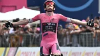 Jonas Vingegaard. Fot. PAP/EPA/	LUCA ZENNARO
