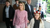 Karol Nawrocki z rodziną. Fot. PAP/Adam Warżawa