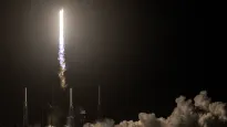Rakieta Falcon 9, zdj. ilustracyjne Fot. PAP/EPA/CRISTOBAL HERRERA-ULASHKEVICH