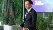Minister finansów i gospodarki Andrzej Domański. Fot. PAP/Albert Zawada