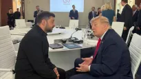 Prezydent Ukrainy Wołodymyr Zełenski i prezydent USA Donald Trump. Fot. X/President of Ukraine / Президент України