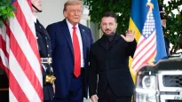 Donald Trump i Wołodymyr Zełenski, fot. PAP/EPA/ABACA POOL/YURI GRIPAS / POOL