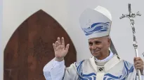 Papież Leon XIV. Fot. PAP/EPA/CIRO FUSCO