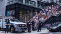 Policja w Nowym Jorku. Fot. PAP/EPA/OLGA FEDOROVA