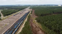 Inauguracja budowy Głębokowodnego Terminala Kontenerowego Przylądek Pomerania. Fot. PAP/Marcin Bielecki