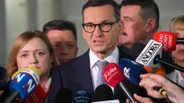 Lider Stowarzyszenia „Rozwój Plus”, poseł Mateusz Morawiecki. Fot. PAP/Radek Pietruszka