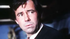 Tadeusz Janczar na planie filmu "Chłopi", 1971 r. Fot. PAP/Witold Rozmysłowicz