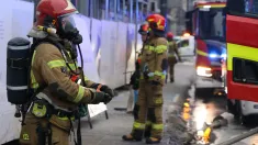 Straż pożarna Fot. PAP/Paweł Supernak