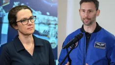 Marta Wachowicz (L) i Sławosz Uznański-Wiśniewski (P). Fot. PAP/Radek Pietruszka/Rafał Guz