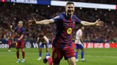 Robert Lewandowski Fot. PAP/EPA/Mariscal