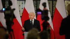 Prezes PiS Jarosław Kaczyński. Fot. PAP/Leszek Szymański