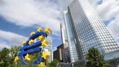 Siedziba Europejskiego Banku Centralnego we Frankfurcie. Fot. PAP/Bartłomiej Zborowski