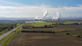 Tereny Elektrowni Turów Fot. PAP/Aleksander Koźmiński