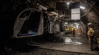 Kopalnia węgla kamiennego Lubelski Węgiel „Bogdanka” S.A. Fot. PAP/Wojtek Jargiło