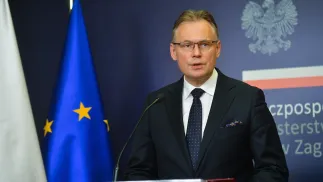 Wiceminister spraw zagranicznych Arkadiusz Mularczyk. Fot. PAP/Piotr Nowak
