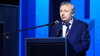 ekretarz stanu w Ministerstwie Finansów, Generalny Inspektor Informacji Finansowej Sebastian Skuza podczas otwarcia Europejskiego Forum Samorządowego Local Trends, fot. PAP/Jakub Kaczmarczyk